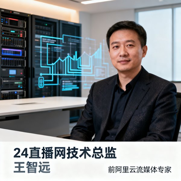 24直播网技术总监王智远，前阿里云流媒体专家